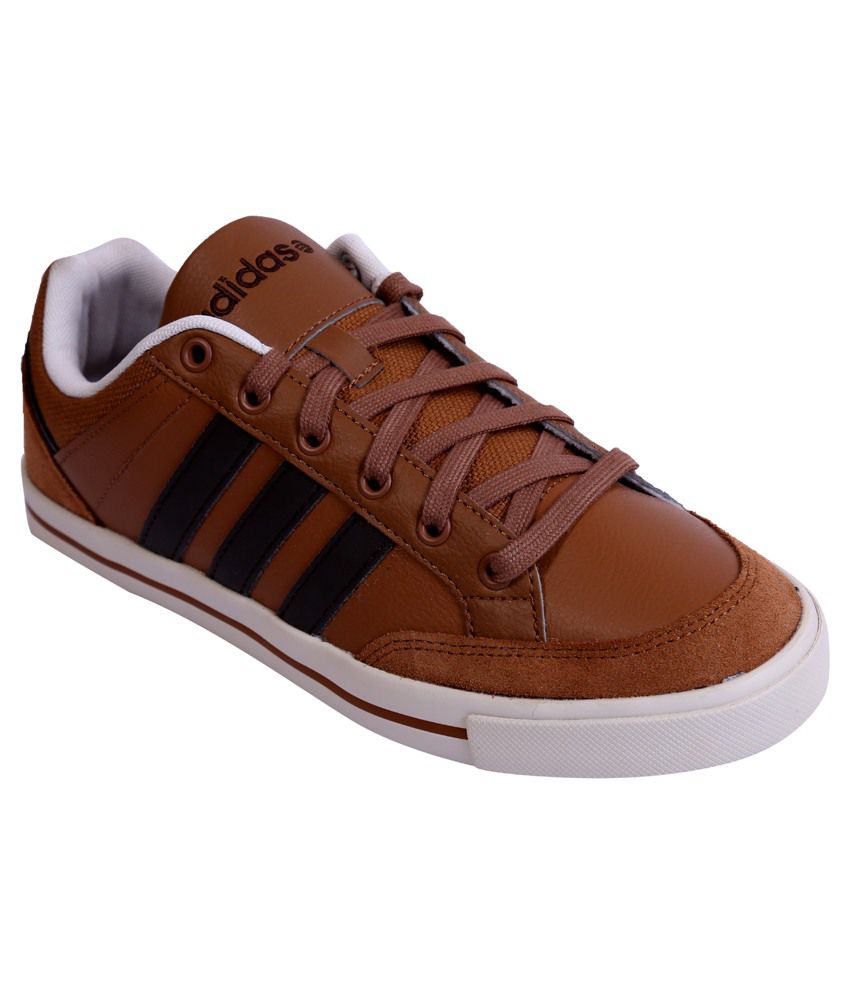 adidas brown casual shoes