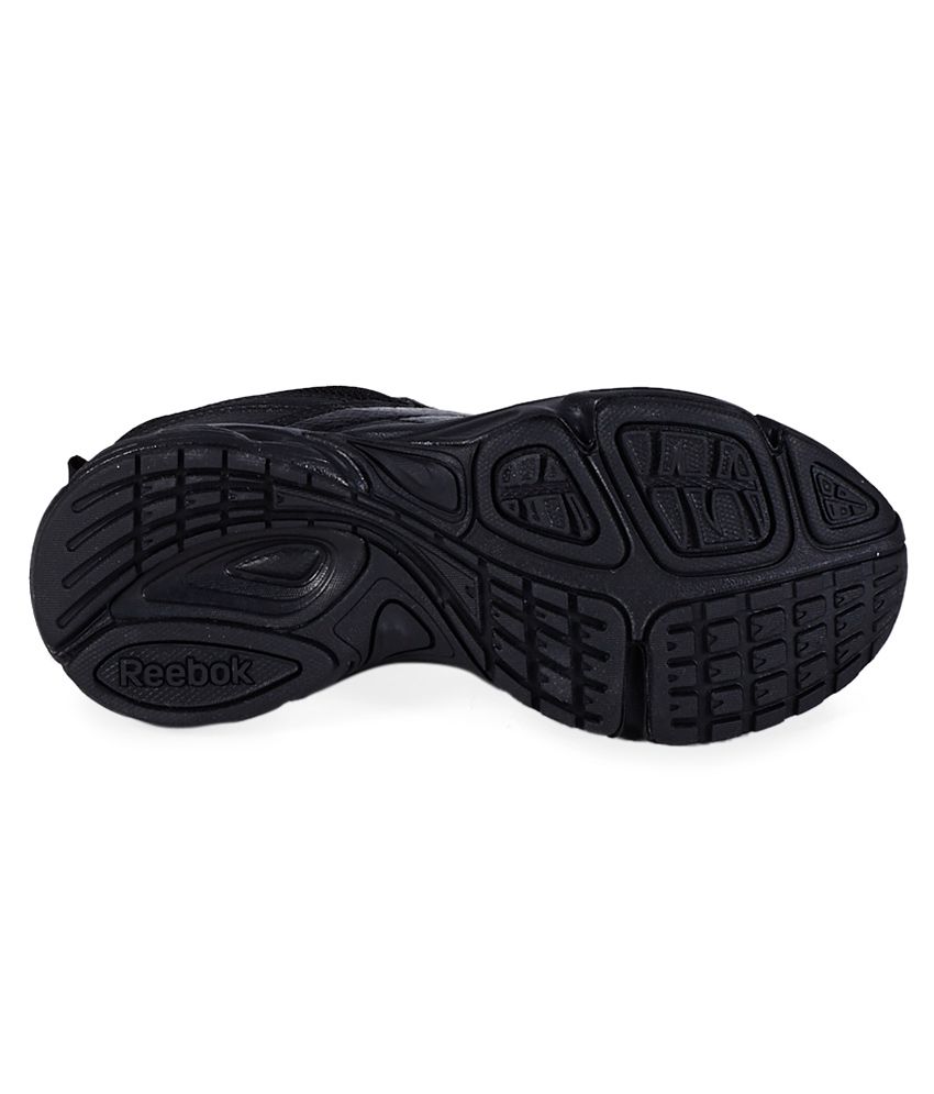 reebok black velcro school shoes