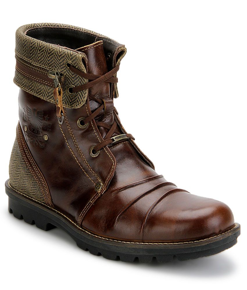Woodland Brown Boots - Buy Woodland 