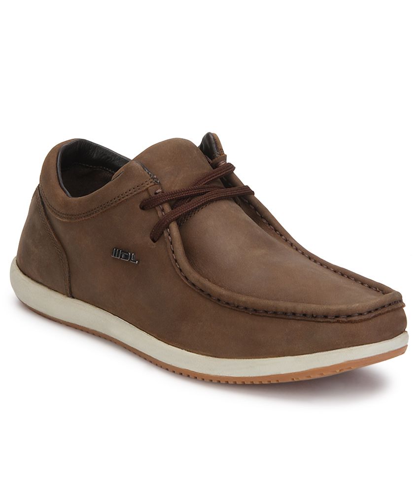 woodland brown casual shoes