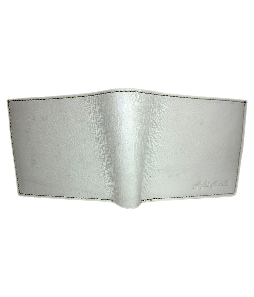 Premium Leather White Mens Wallet: Buy Online at Low Price in India - Snapdeal
