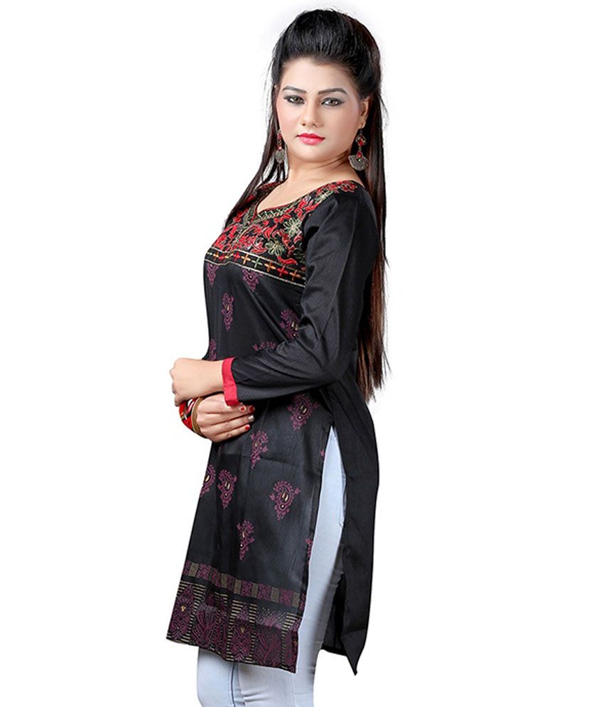 polyester kurti