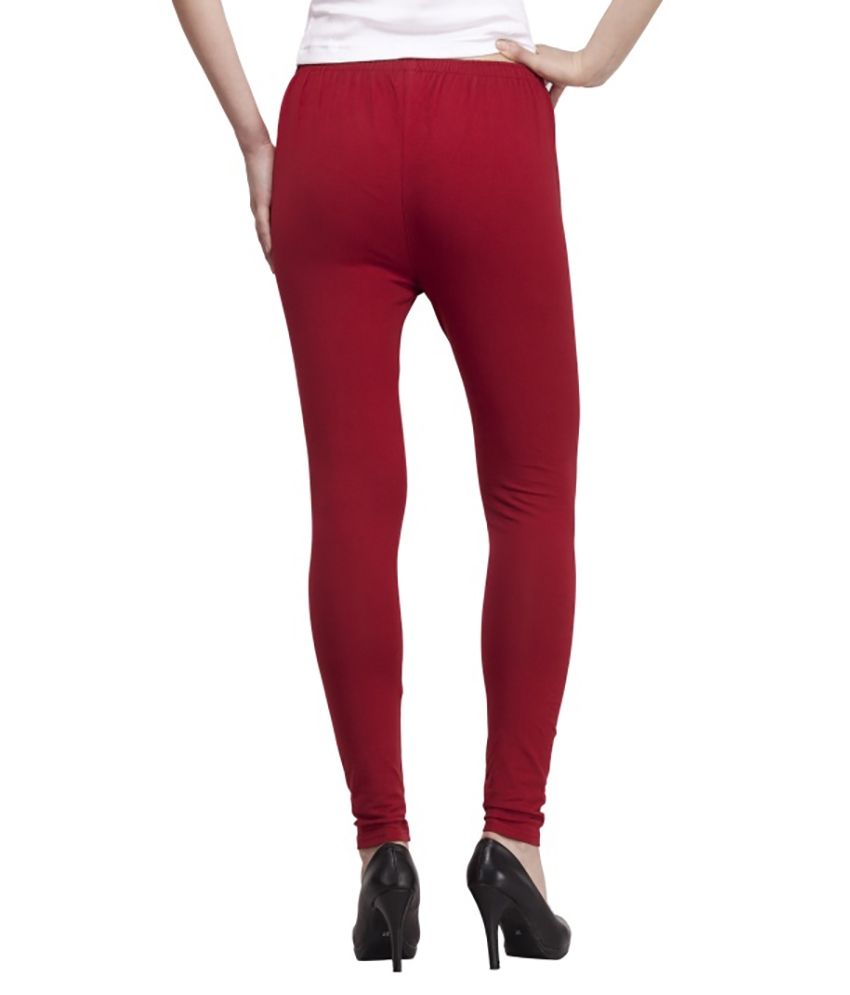 maroon workout leggings