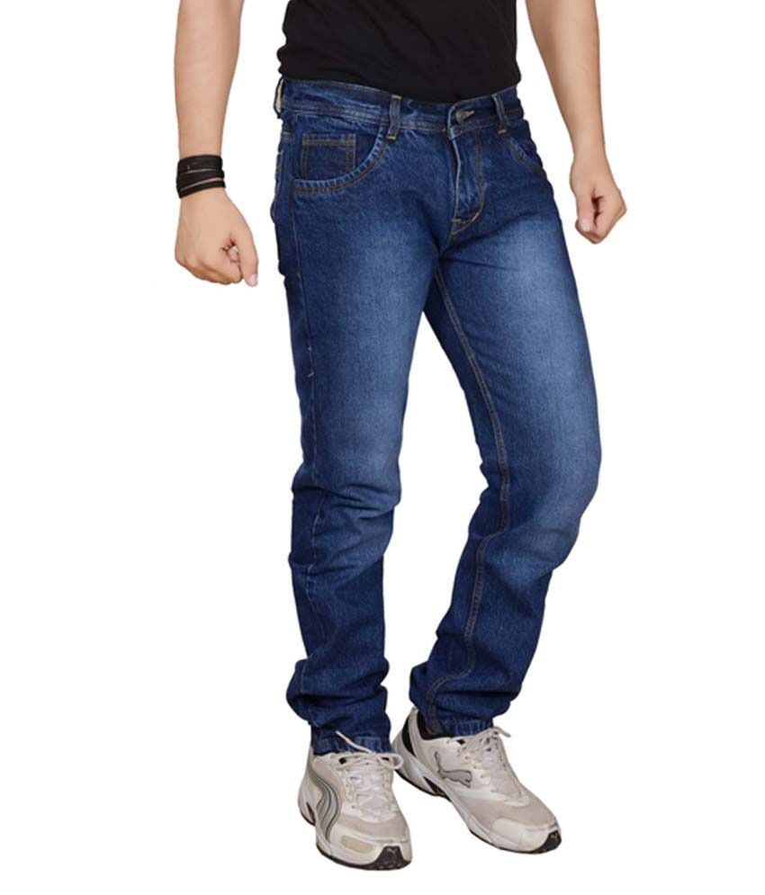 Ur Like Blue Slim Fit Jeans - Buy Ur Like Blue Slim Fit Jeans Online at ...