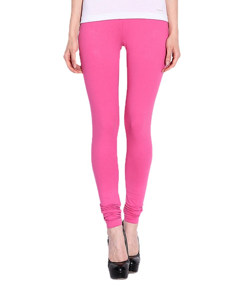 Bombay Hoisery Pink Cotton Leggings Price in India - Buy Bombay Hoisery ...