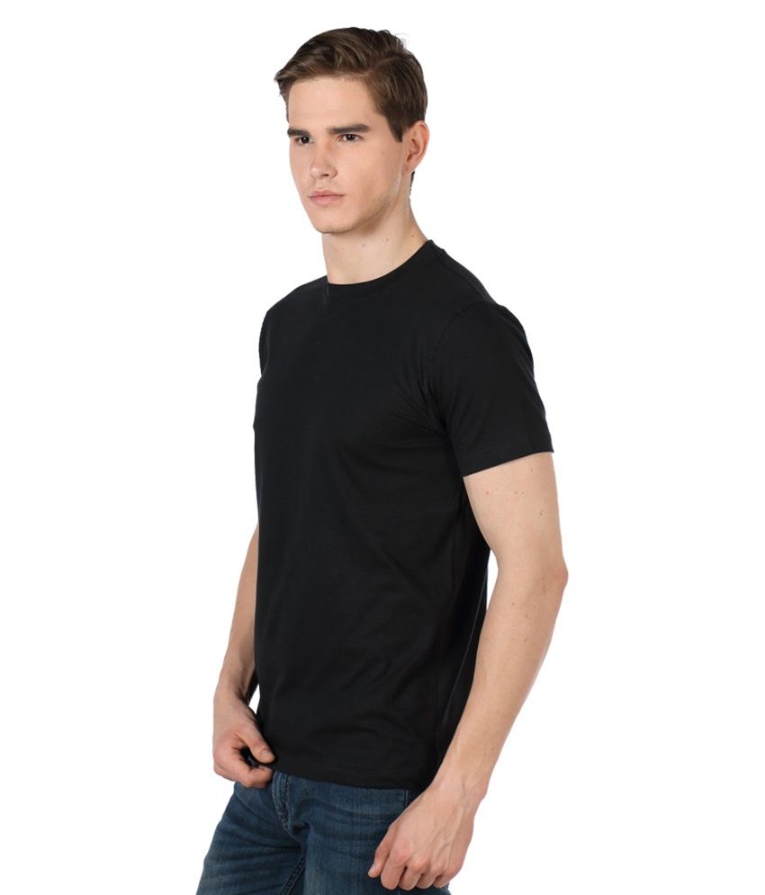 Kasa Black Cotton T Shirt Pack Of 4 - Buy Kasa Black Cotton T Shirt ...