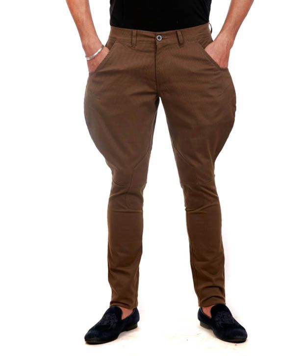 Geetanjali Collection Brown Regular Formal Jodhpuri Pants - Buy ...