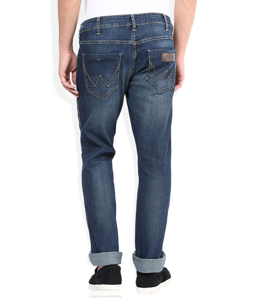 wrangler regular fit flex waist jeans