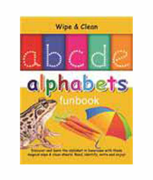     			Wipe & Clean Alphabets Funbook