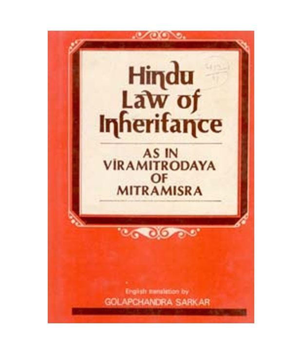 hindu-law-of-inheritance-as-in-viramitrodaya-of-mitramisra-buy-hindu