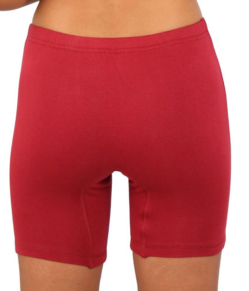 Buy Bralux Cycling Shorts Maroon Online at Best Prices in India - Snapdeal