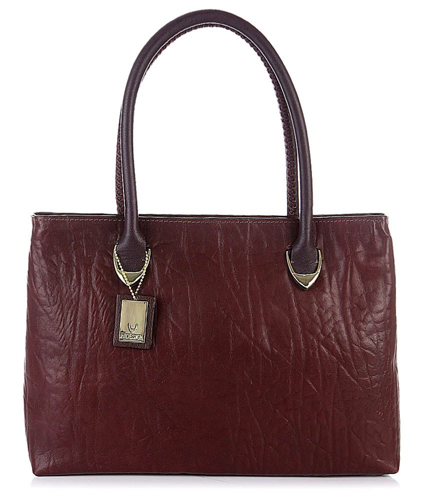 Buy Hidesign YANGTZE 02 Brown Leather Tote Bag at Best Prices in India ...