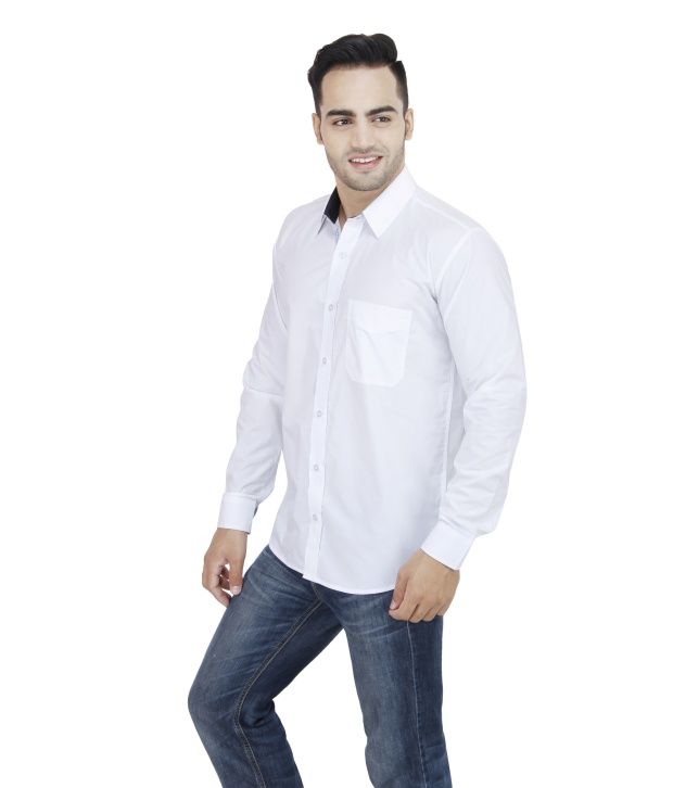 zara man white shirt price