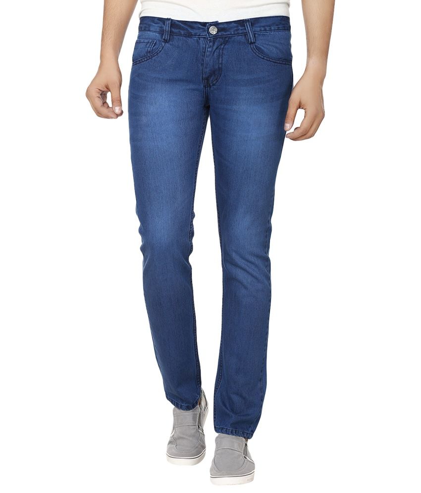 Alan Woods Blue Slim Fit Jeans - Set of 3 - Buy Alan Woods Blue Slim ...