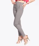 Miss Chase Polyester Jeggings - Grey