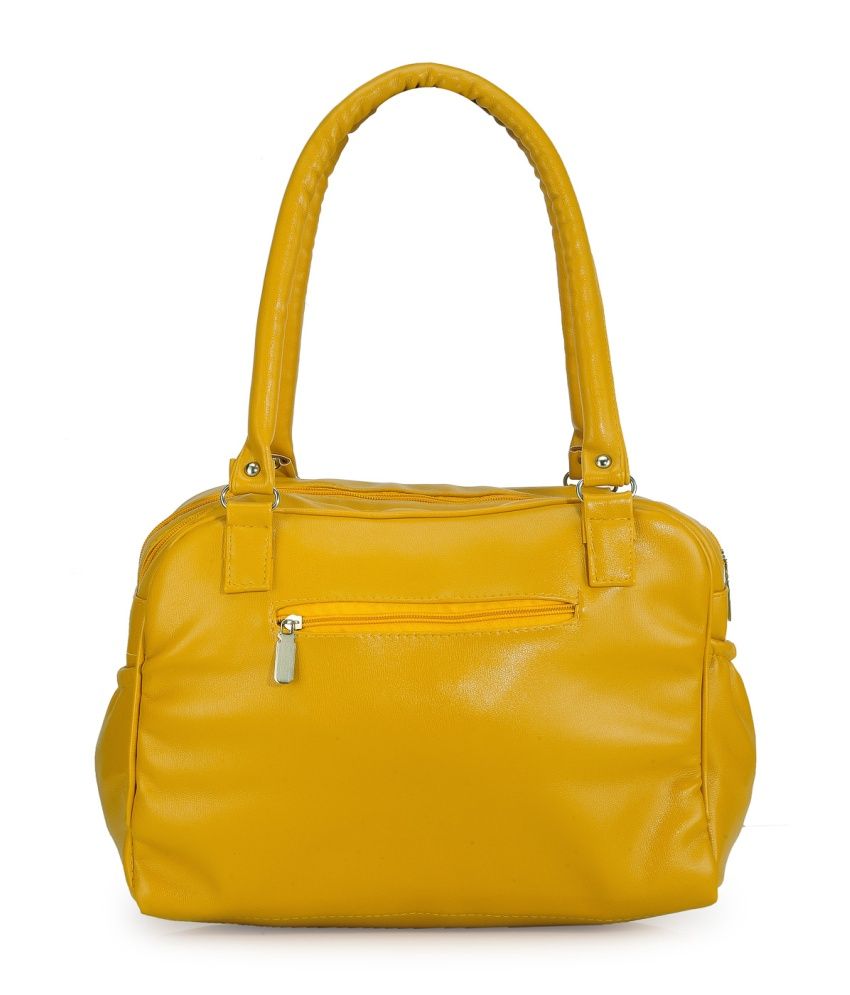 Frosty Fashion Yellow Shoulder Bag Buy Frosty Fashion Yellow Shoulder