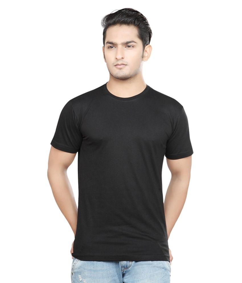 Kare Black Cotton Blend T Shirt - Buy Kare Black Cotton Blend T Shirt ...
