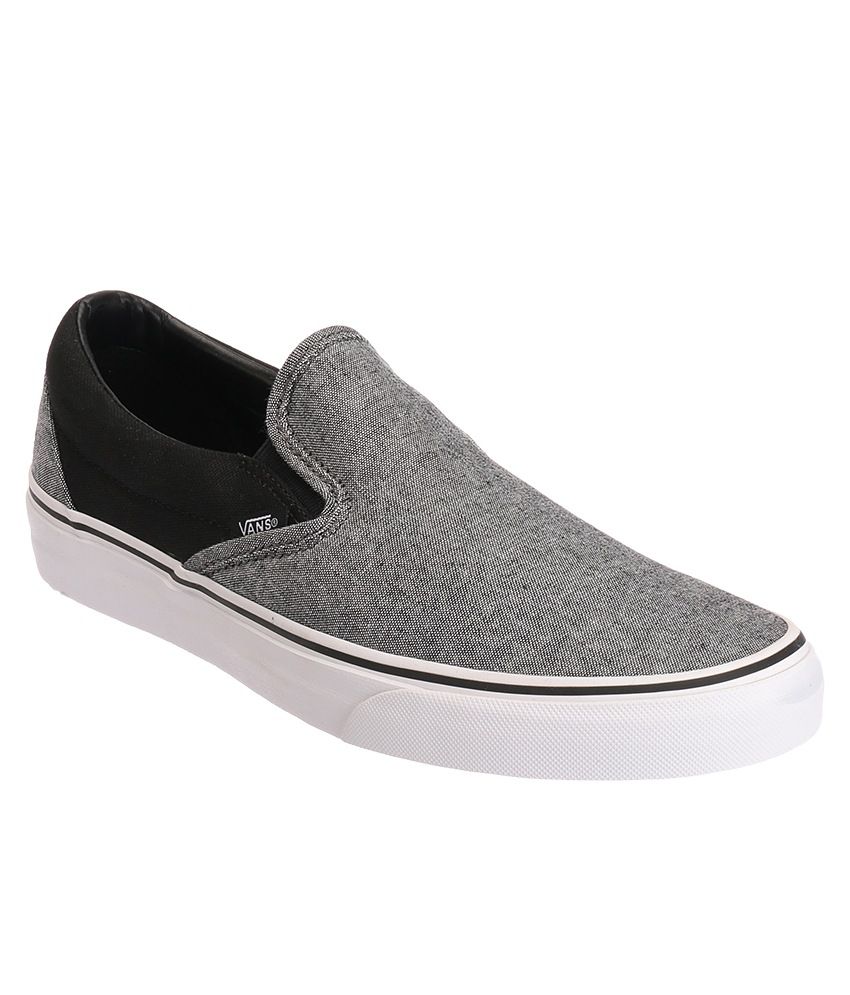 VANS Classic Gray Casual Shoes Price in India- Buy VANS Classic Gray ...