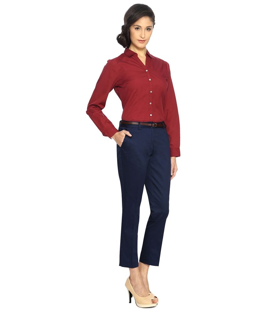 pantaloons women's formal shirt