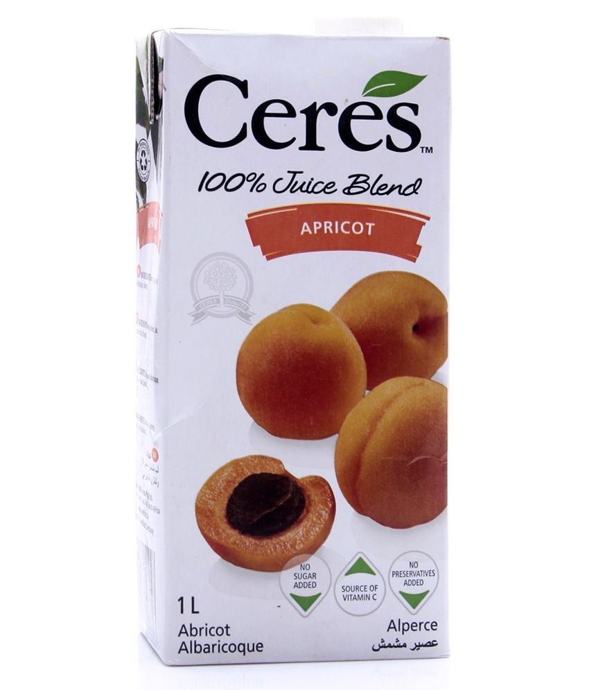 Ceres Apricot Juice 1L Pack of 2 Buy Ceres Apricot Juice 1L