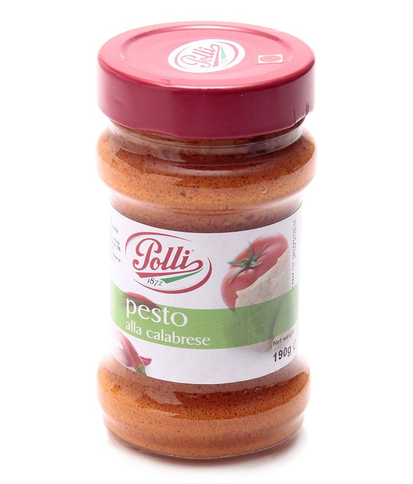Polli Pesto Alla Calabrese Pasta Sauce 190g Buy Polli Pesto Alla