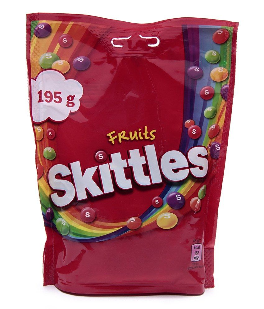 Skittles Fruit Pouch - 195g: Buy Skittles Fruit Pouch - 195g at Best ...