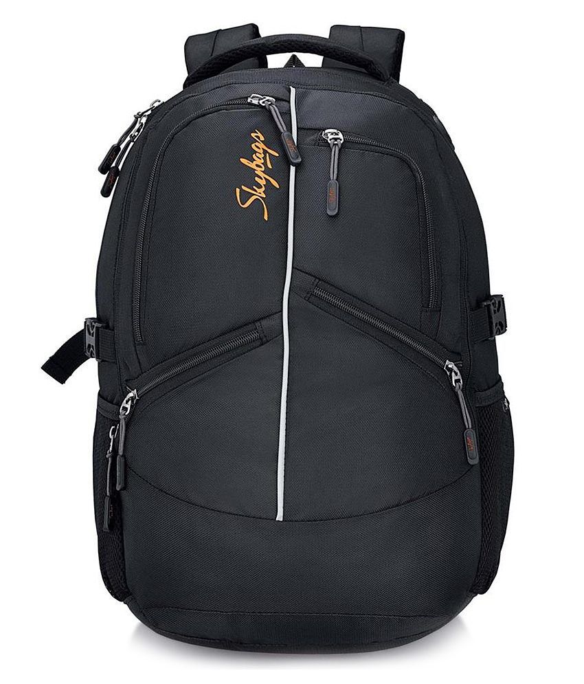 Skybags Crew 02 Laptop Backpack Black - Buy Skybags Crew 02 Laptop