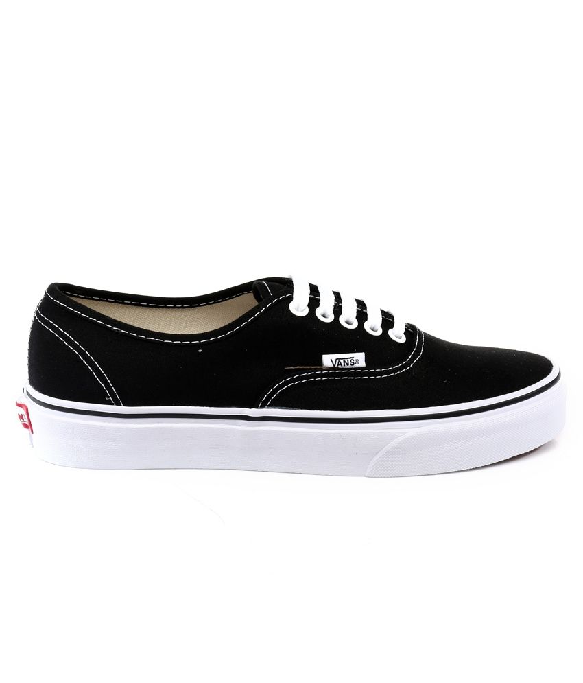 Vans Authentic Black Casual Shoes - Buy 