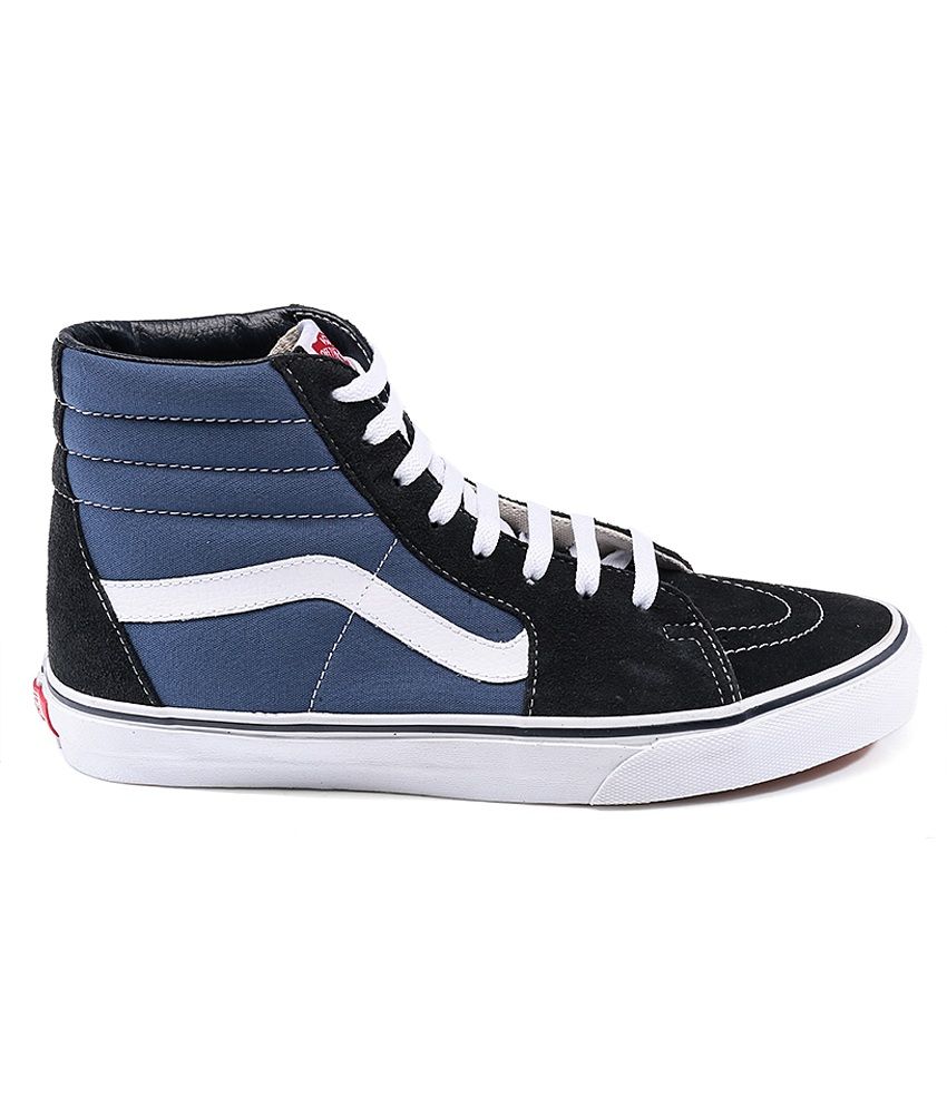 vans sk8 hi black online india