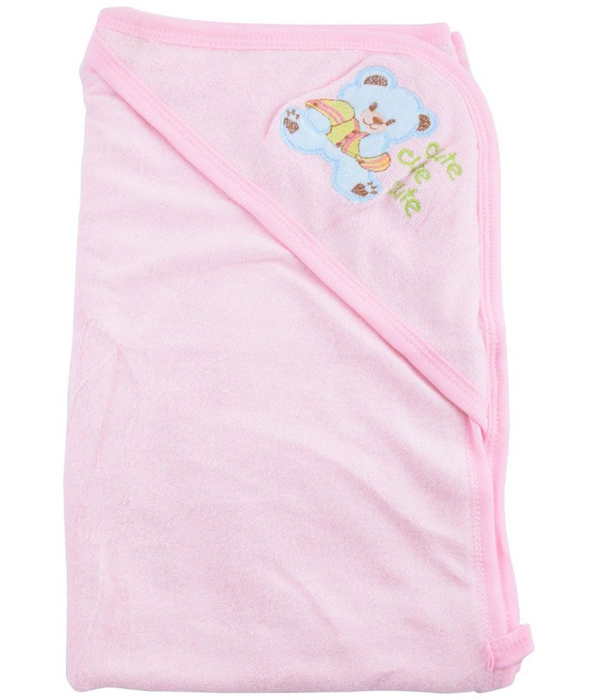 Kero Kids Multi-Colour Cotton Towel cum blanket ( 28 cm × 11 cm 2 pcs ...