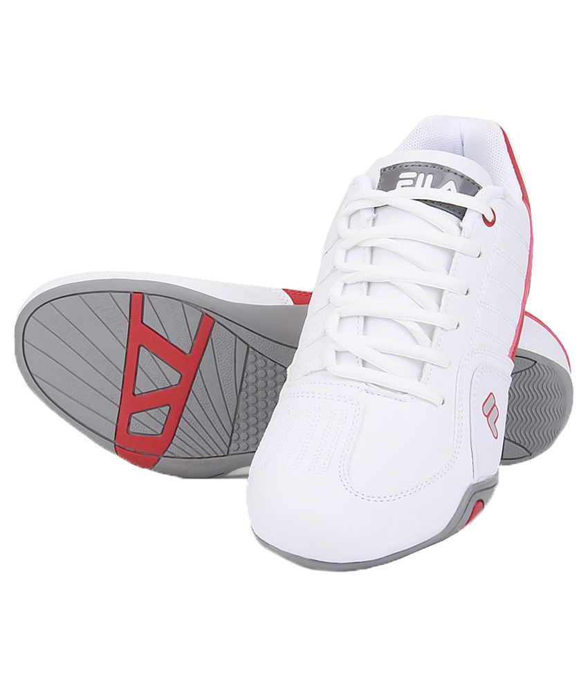 white fila shoes price