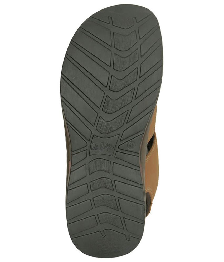 lee cooper tan sandals