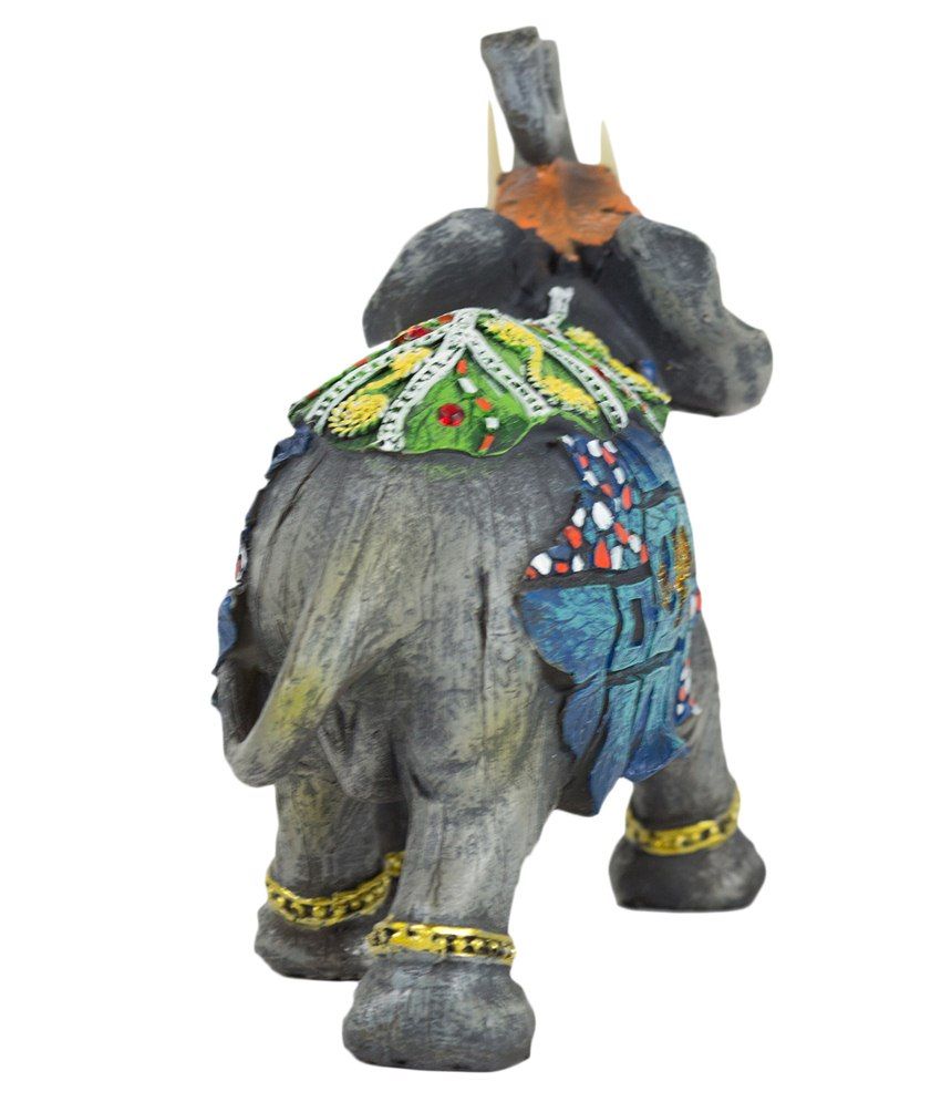 Indian Decor Company Grey Elephant Showpiece Buy Indian