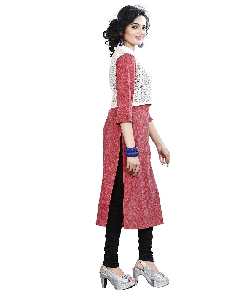 colour combination with maroon kurti