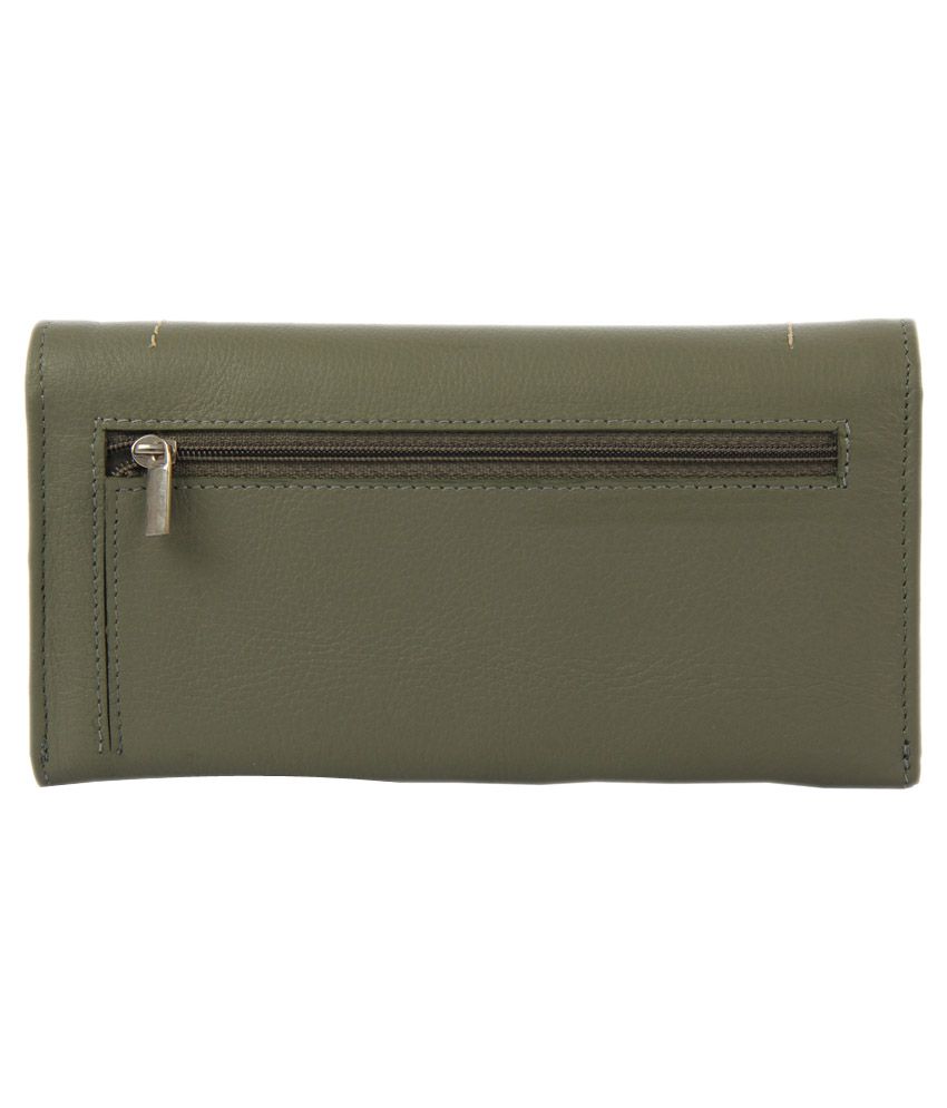 Buy Walletsnbags Green Leather Wallet For Women at Best Prices in India ...