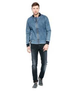 mufti blue denim jacket