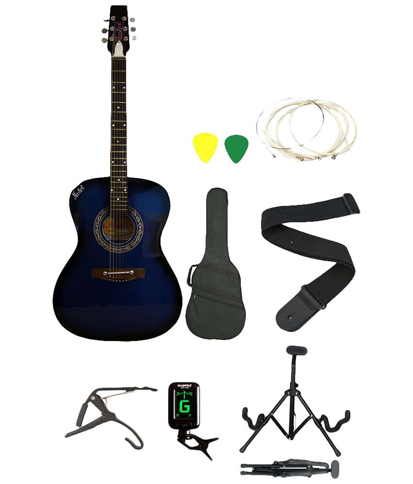 Blue Capo For Acoustic Guitar - Master Combo Of Blue Acoustic Guitar Bag Strap Strings Picks Tuner Capo Foldable Guitar Stand Buy Master Combo Of Blue Acoustic Guitar Bag Strap Strings Picks Tuner Capo Foldable