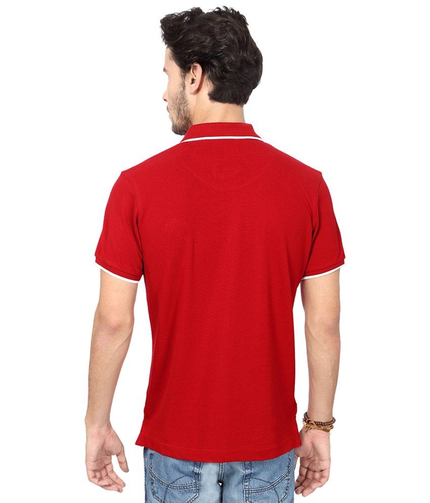 red school polo shirts tesco