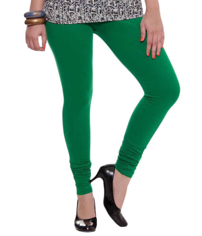 11-Girls Green Cotton Leggings Price in India - Buy 11-Girls Green ...