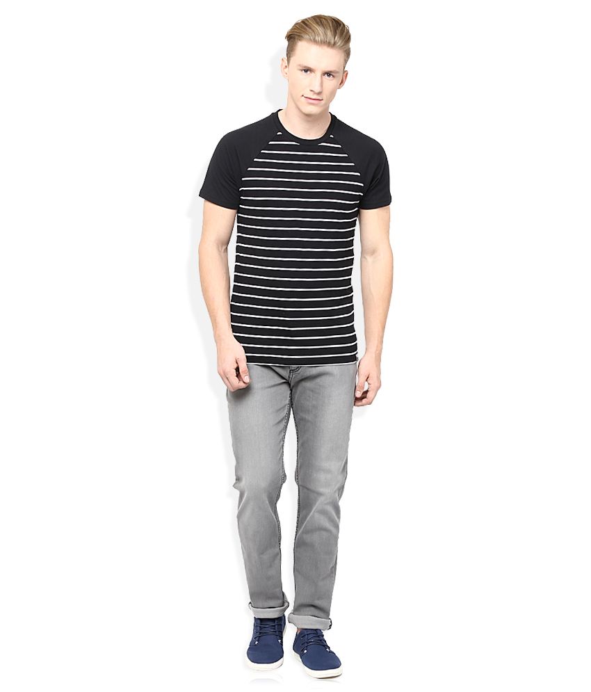 black skinny fit dickies