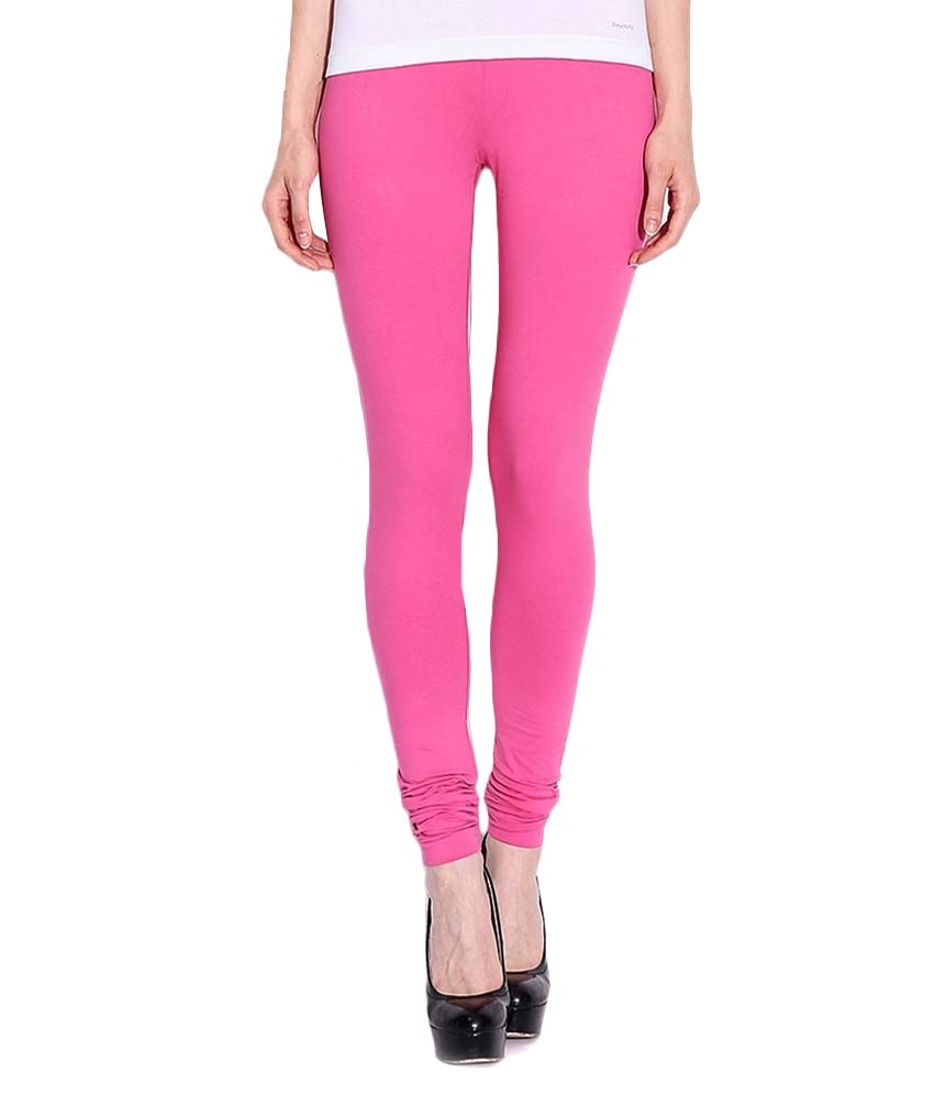 Sr Associates Pink Cotton Leggings Price in India - Buy Sr Associates ...