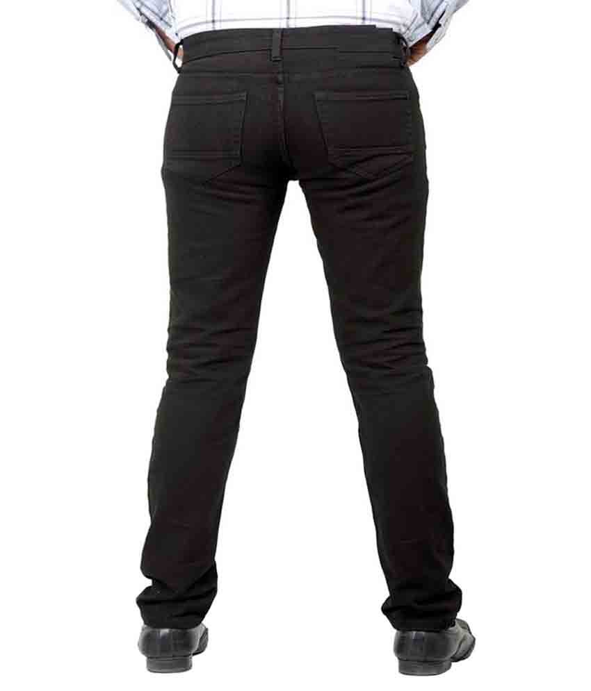 Tcg Black Regular Fit Jeans - Buy Tcg Black Regular Fit Jeans Online at ...