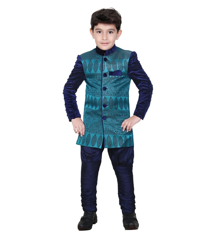 blue kurta matching pant