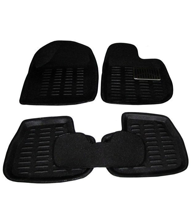 Spedy 4d Black Car Floor Foot Mats For Renault Duster Grey Buy