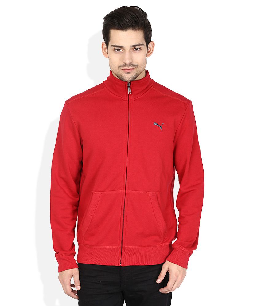 Puma Red Casual Jacket - Buy Puma Red Casual Jacket Online at Low Price ...