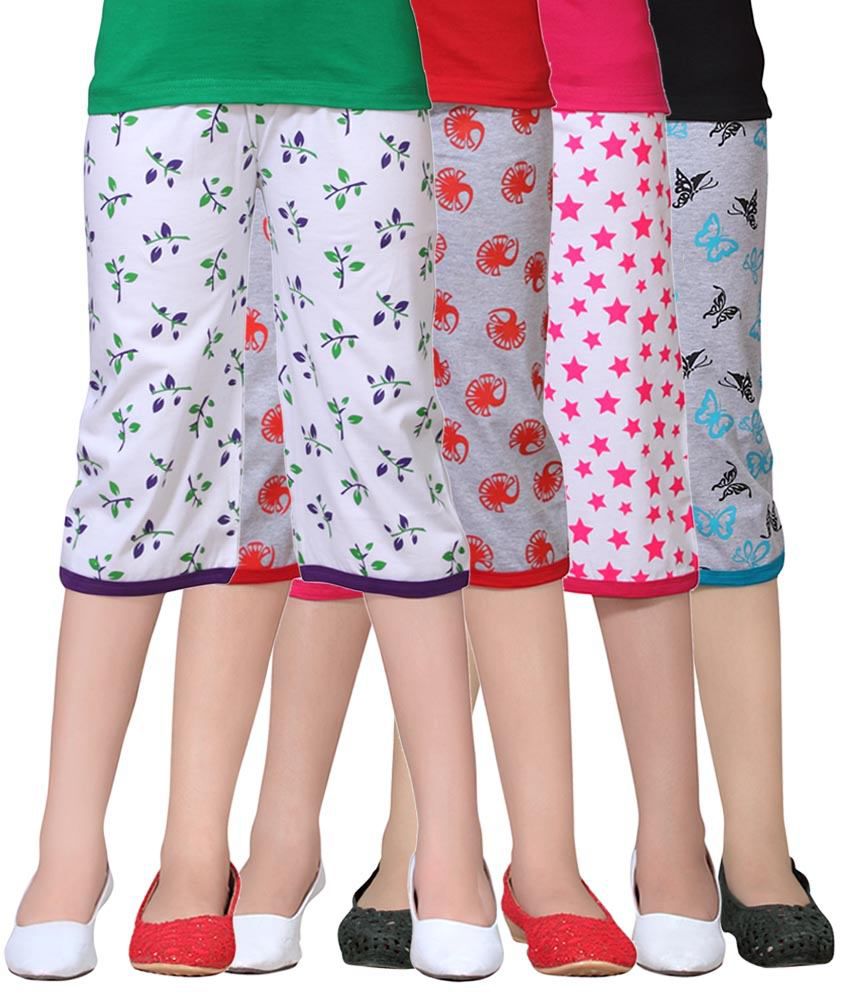     			Sini Mini - Multicolor Cotton Girls Capris ( )