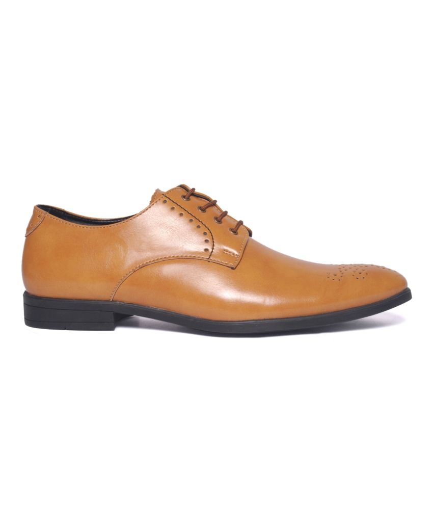 khaki formal shoes