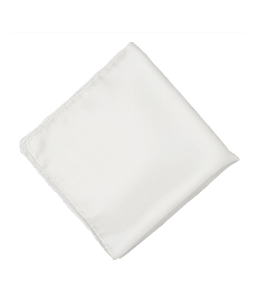 Ar Trading Establishment White Cotton Handkerchief For Men Pack Of 4 ...