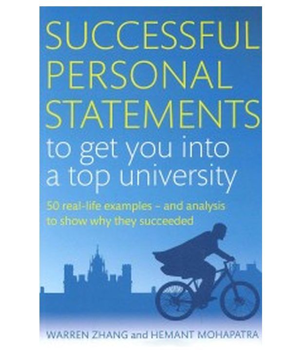 Successful personal statements for law