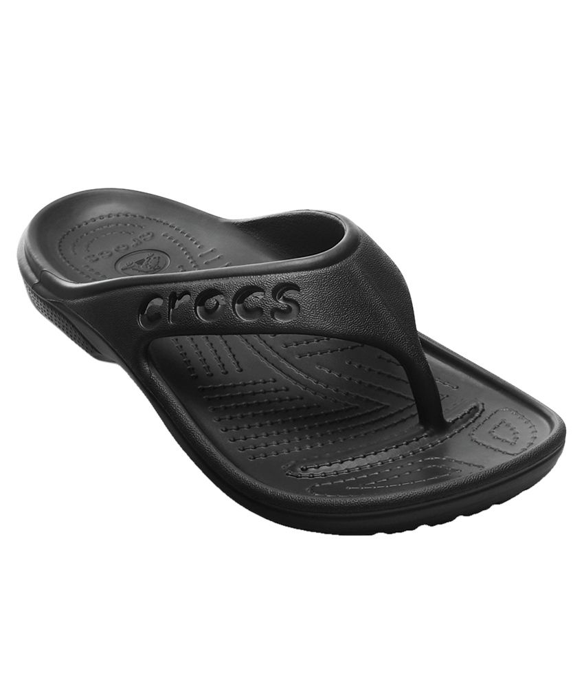 baya flip flops crocs